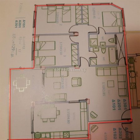 Καινούργιο Πωλείται €205,000 Διαμέρισμα Ρετιρέ, τελευταίο όροφο, Άγιος Δομέτιος Λευκωσία - 2
