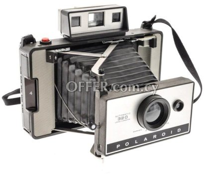 Collectible Classic: Embrace History with the 1969 Polaroid 320 Instant Pack Film Land Camera! Βλέπε Ελληνικά - 1