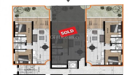 New For Sale €252,000 Apartment 2 bedrooms, Leivadia, Livadia Larnaca