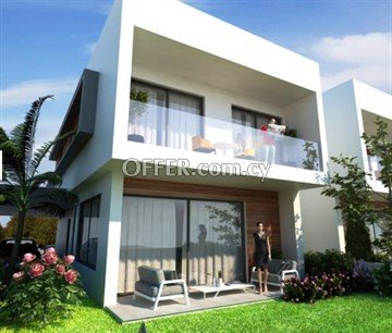 2Storey Linked-Detached 3 Bedroom House  In Livadia, Larnaca - 1