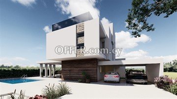 Luxury 4 Bedroom Sew View Villa  In Dekeleia, Larnaca-With Roof Garden