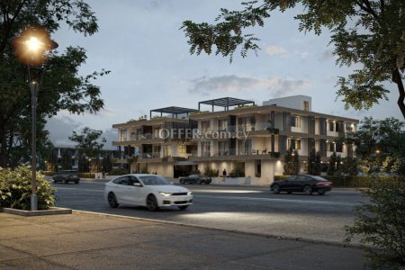 Modern Two Bedroom Apartment with Roof Garden in Paralimni