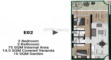 New For Sale €247,000 Apartment 2 bedrooms, Leivadia, Livadia Larnaca - 7