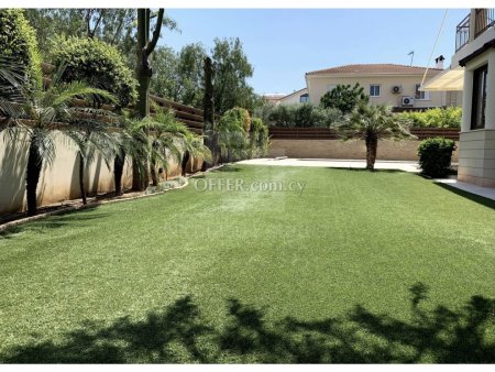 Beautiful four bedroom villa with private swimming pool near Apoel training center