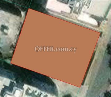Residential Plot Of 493 Sq.m.  In Strovolos, Nicosia