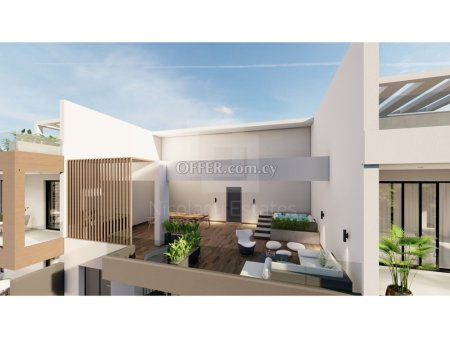 New two bedroom penthouse in Geri area close to University of Cyprus