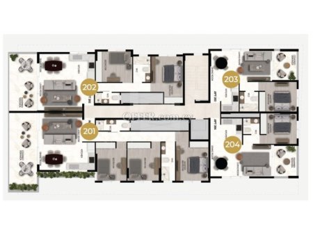 Brand new three bedroom apartment in Acropolis area of Nicosia - 2
