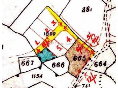 Field for sale in Maroni with Permission for 5 Plots Division - 2