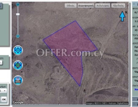 Land for sale in Anarita Village of Paphos district. - 2