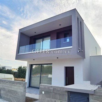 3 Bedroom Villa With Roof Garden  In Mesogi, Pafos