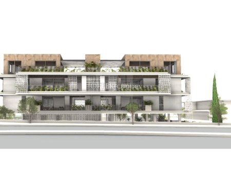 New modern three plus one bedrooms apartment in Plati area of Aglantzia
