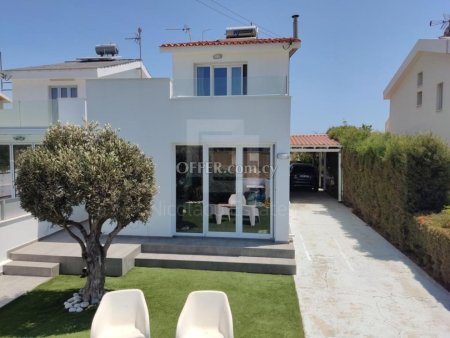 Two Bedroom Sea View House in Pervolia Larnaka