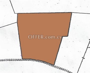 Large Piece Of Land Of 6072 Sq.M.  In Paralimni