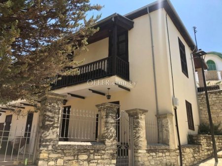 Traditional house in Lefkara Larnaca