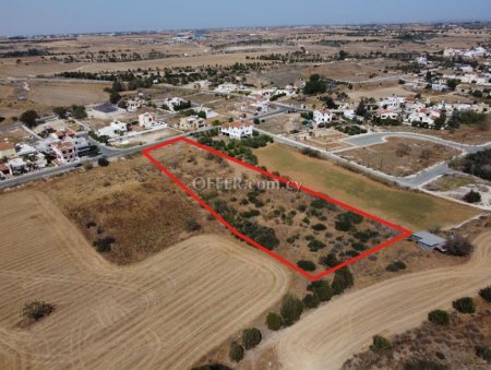 Residential field in Ormideia Larnaca