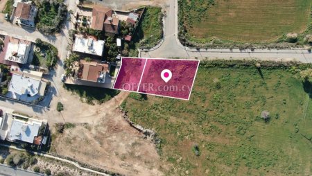 Two adjoining residential fields in Kokkinotrimithia Nicosia - 3