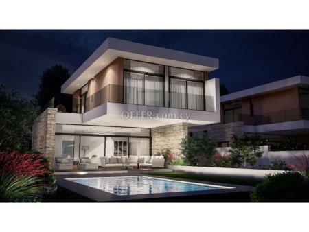 INVESTMENT OPPORTUNITY Parcel of Land With building Permits for 5 Villas Moni Limassol Cyprus - 4