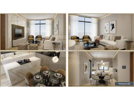 Brand new luxury 3 bedroom penthouse apartment in Potamos Germasogias