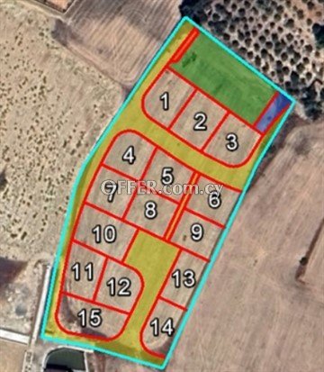 Under Division Plot Of 570 Sq.m.  In Geri, Nicosia - 1