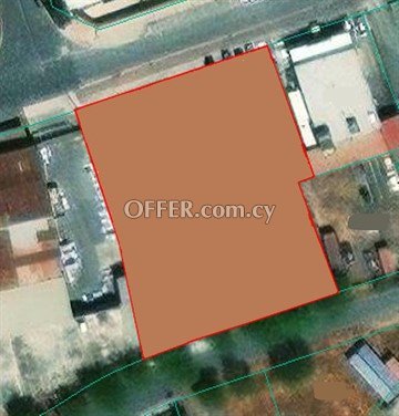 Commercial Plot Of 2221 Sq.M.  In Panagia Area, Nicosia