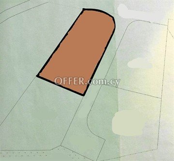 Residential Plot Of 1698 Sq.m.  In Mosfiloti, Larnaka