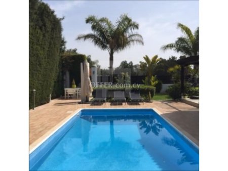 Beautiful villa with swimming pool 100m from Dasoudi beach in Potamos Germasogia