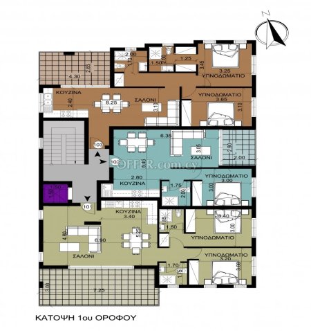 New For Sale €180,000 Apartment 2 bedrooms, Egkomi Nicosia - 3