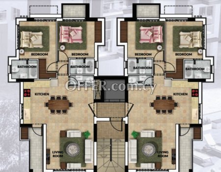 2 Bedroom Apartment in Kato Polemidia - 3