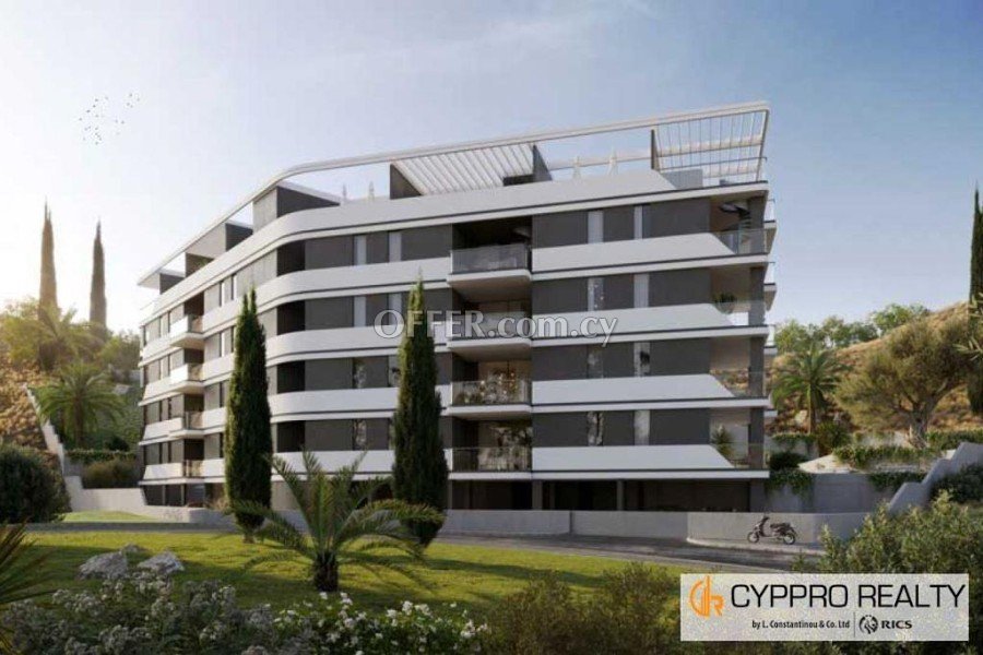 3 Bedroom Penthouse with Roof Garden in Agios Tychonas Area - 2