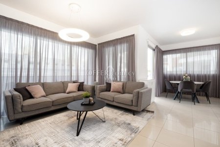 MODERN APARTMENT OF 2 BEDROOM WITH EXTRA LARGE VERANDA FOR RENT IN LARNACA CITY CENTER
