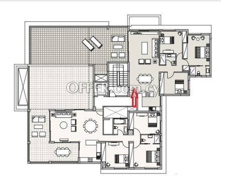 Luxury 3 Bedroom Penthouse in Agios Athanasios - 4