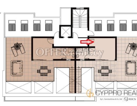 2 Bedroom Penthouse with Roof Garden in Sfalagiotissa - 2