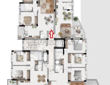 2 Bedroom Apartment in Agios Athanasios - 2