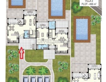 3 Bedroom Villa in Aphrodite Hills - 2