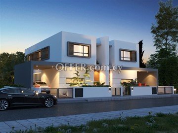 Luxury 3 Bedroom Semi-Detached Villa  In Deryneia, Famagusta