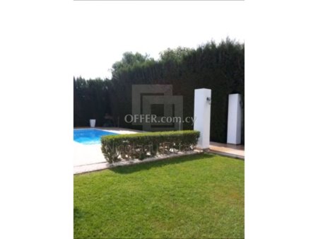Beautiful villa for rent with swimming pool 100m from Dasoudi beach in Potamos Germasogia - 10