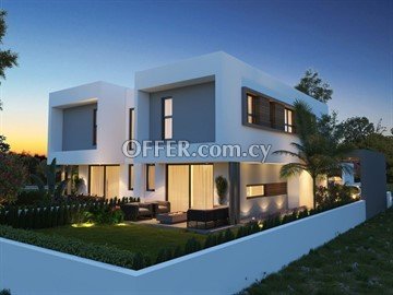 Luxury 3 Bedroom Semi-Detached Villa  In Deryneia, Famagusta - 2