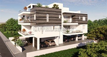 1 Bedroom Penthouse With Roof Garden  In Livadia, Larnaka