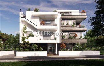 1 Bedroom Penthouse  In Leivadia, Larnaka - With Roof Garden - 4