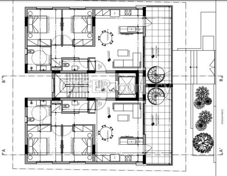 Πωλείται υπό ανέγερση διαμέρισμα δύο υπνοδωματίων στον Άγιο Σπυρίδωνα στη Λεμεσό στον πρώτο όροφο τριώροφης πολυκατοικίας με έξι διαμερίσματα στο σύνολο. Αποτελείται από 79 τ.μ. κα - 5