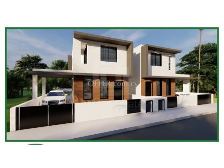 New three bedroom semi detached house in Palaiometocho area Nicosia - 1