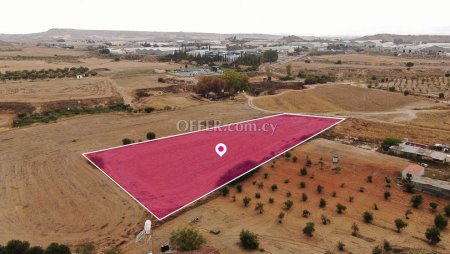 Residential field in Ergates Nicosia.