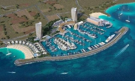 FIRST LINE LAND OF 5,581m2 IN AGIA NAPA CLOSE TO THE NEW MARINA