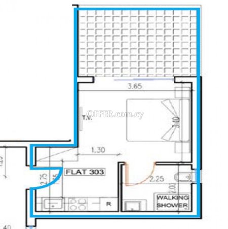 New For Sale €183,000 Apartment is a Studio, Larnaka (Center), Larnaca Larnaca