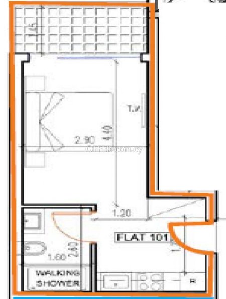 New For Sale €160,000 Apartment is a Studio, Larnaka (Center), Larnaca Larnaca
