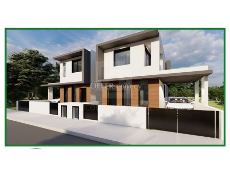 New three bedroom semi detached house in Palaiometocho area Nicosia - 6