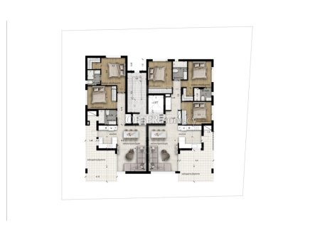 New luxury three bedroom apartment in Tsflikoudia area near Limassol Marina - 9