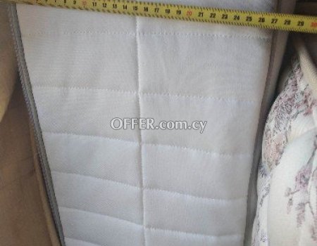 Bed and mattress