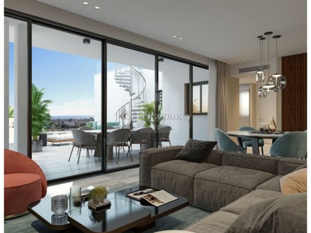 Brand new 3 bedroom luxury penthouse apartment in the Panthea Agia Fila area - 4