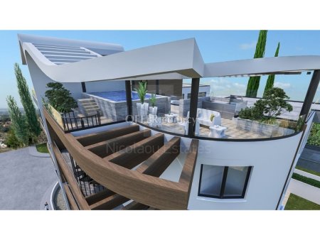 Brand new luxury penthouse with panoramic sea views in Panthea hills - 1